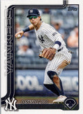 2025 Topps #528 Oswaldo Cabrera New York Yankees