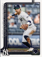 2025 Topps #528 Oswaldo Cabrera New York Yankees