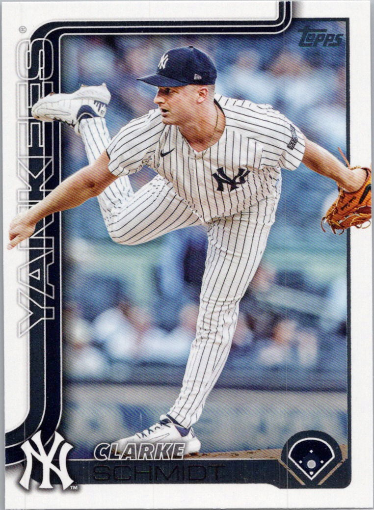 2025 Topps #395 Clarke Schmidt New York Yankees