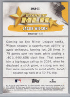 2025 Topps #SMLB-31 Jacob Wilson Stars of MLB Athletics