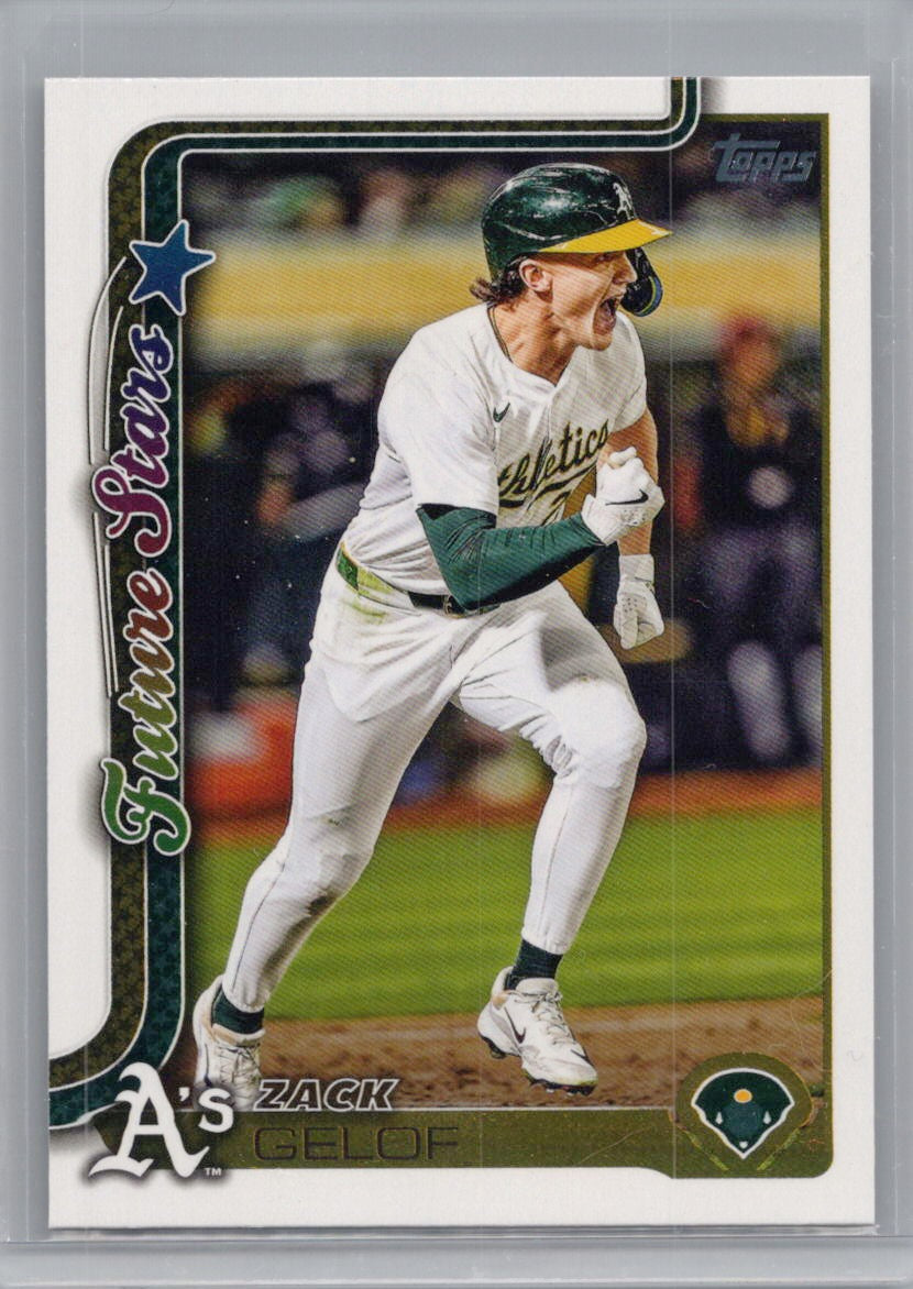 2025 Topps #617 Zack Gelof Athletics