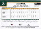 2025 Topps #443 Brady Basso Athletics