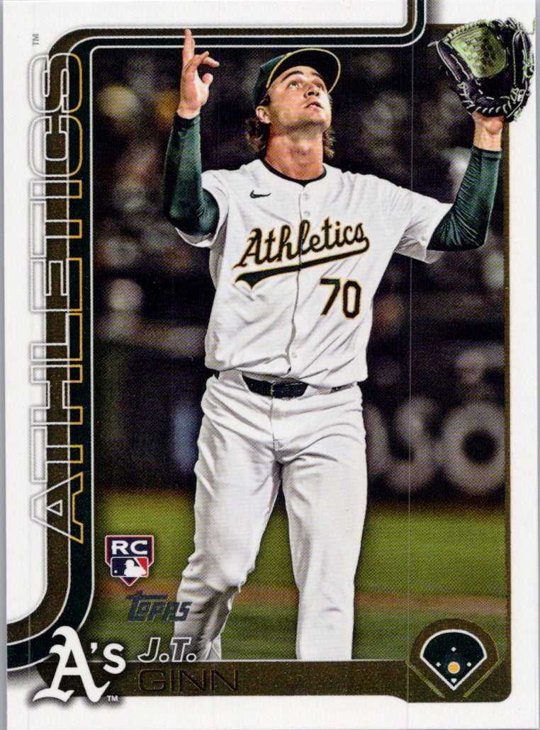 2025 Topps #465 J.T. Ginn Athletics