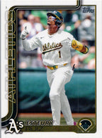 2025 Topps #453 Esteury Ruiz Athletics