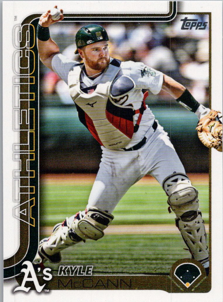2025 Topps #555 Kyle McCann Athletics