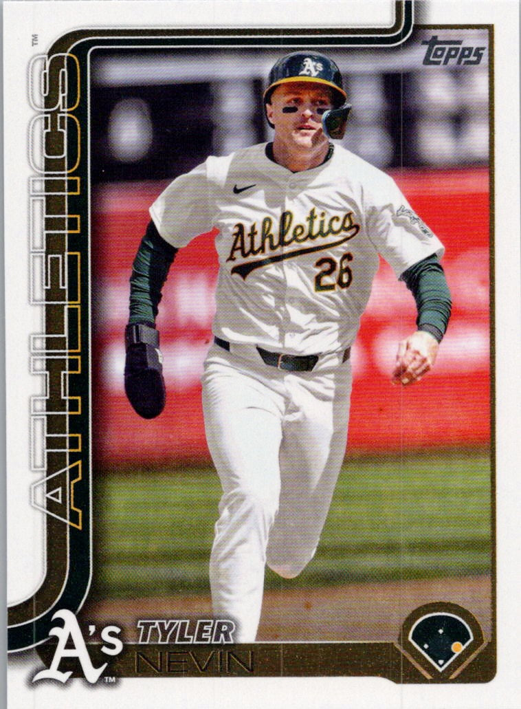 2025 Topps #538 Tyler Nevin Athletics
