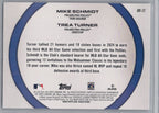 2025 Topps #DD-12 Mike Schmidt / Trea Turner Dynamic Duos Philadelphia Phillies