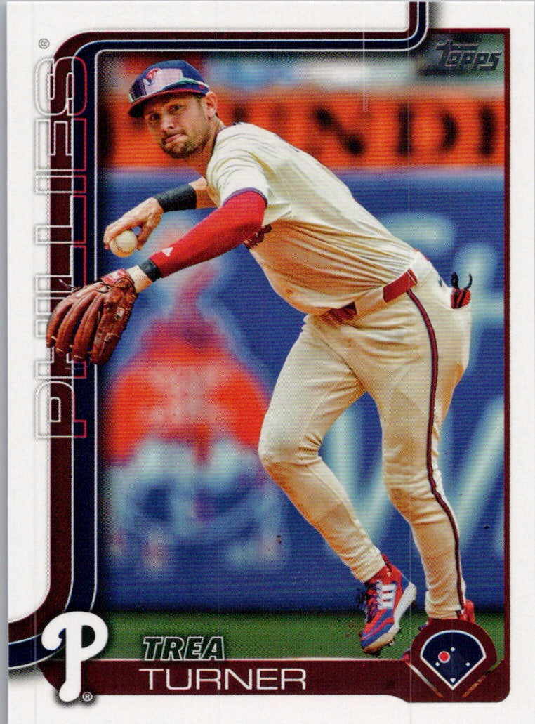 2025 Topps #450 Trea Turner Philadelphia Phillies