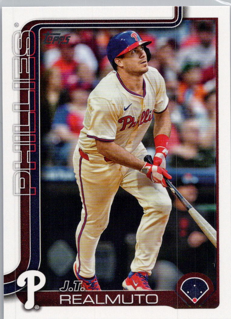 2025 Topps #625 J.T. Realmuto Philadelphia Phillies