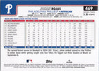 2025 Topps #469 Johan Rojas Philadelphia Phillies