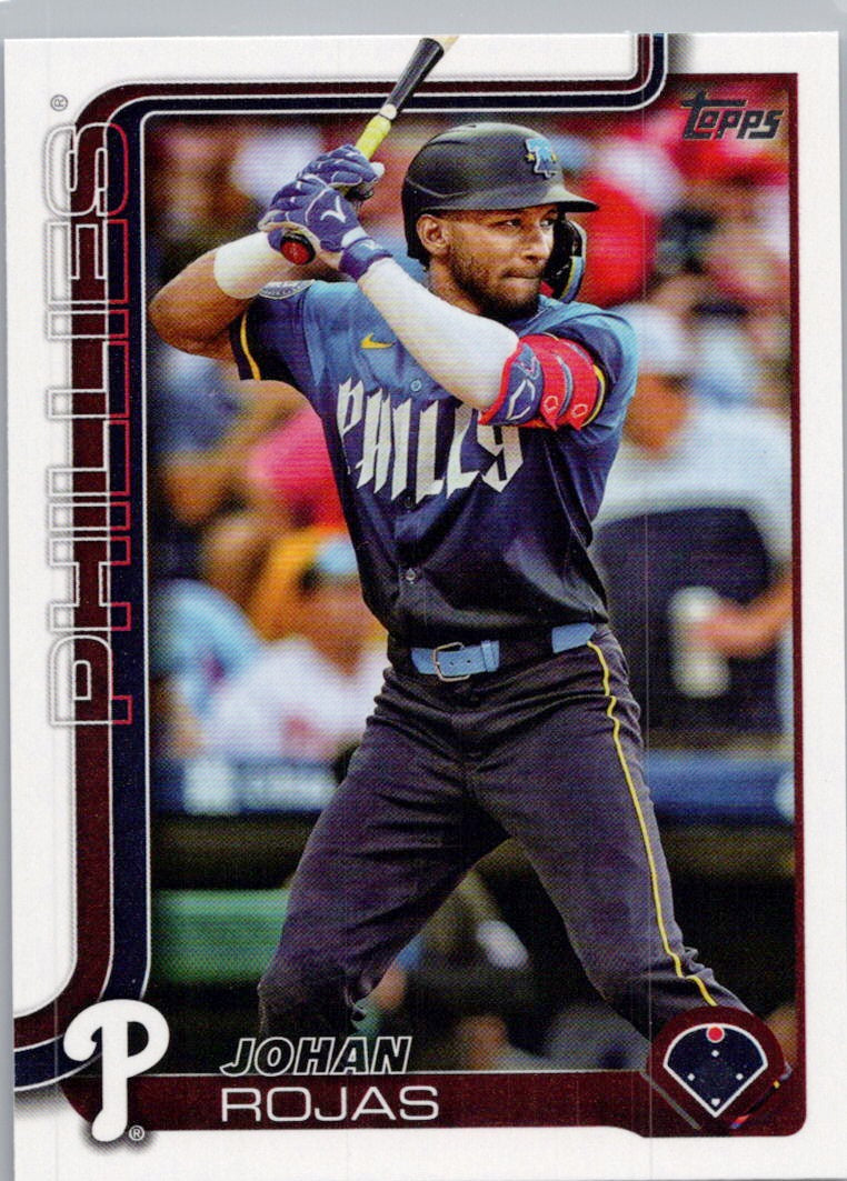 2025 Topps #469 Johan Rojas Philadelphia Phillies