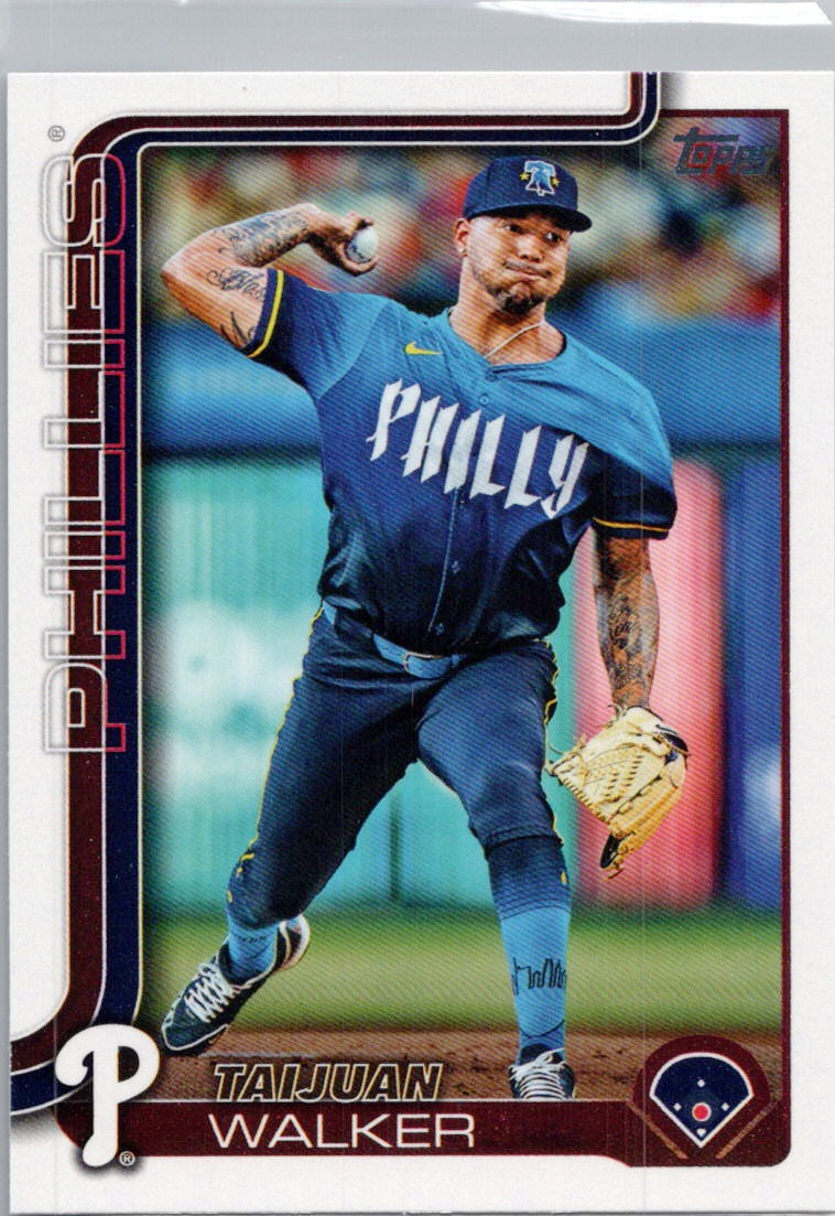 2025 Topps #351 Taijuan Walker Philadelphia Phillies