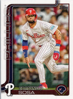 2025 Topps #489 Edmundo Sosa Philadelphia Phillies