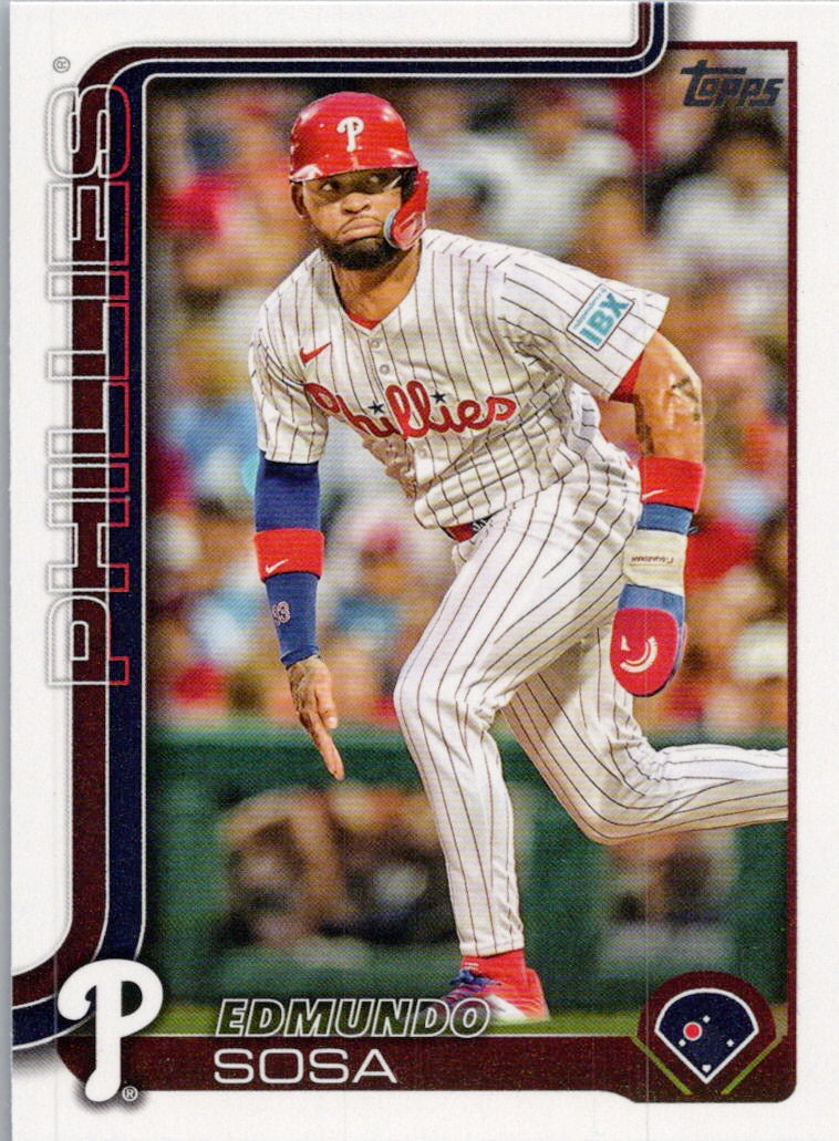 2025 Topps #489 Edmundo Sosa Philadelphia Phillies