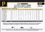 2025 Topps #615 Mike Burrows Pittsburgh Pirates