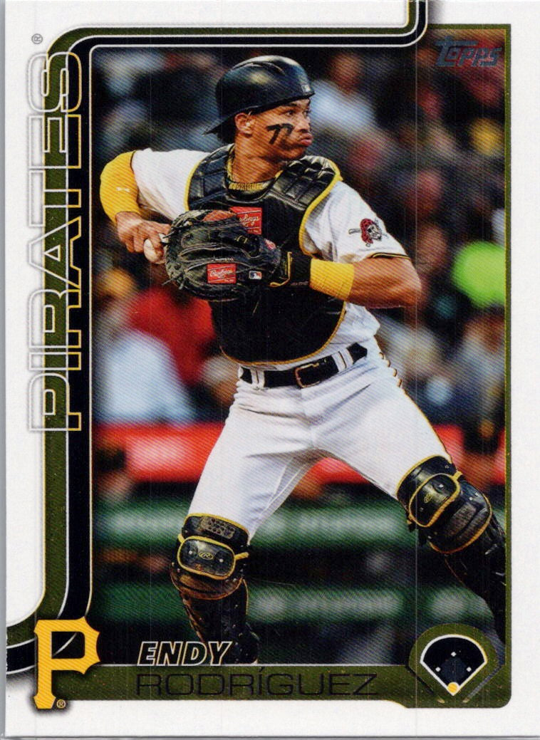 2025 Topps #564 Endy Rodríguez Pittsburgh Pirates