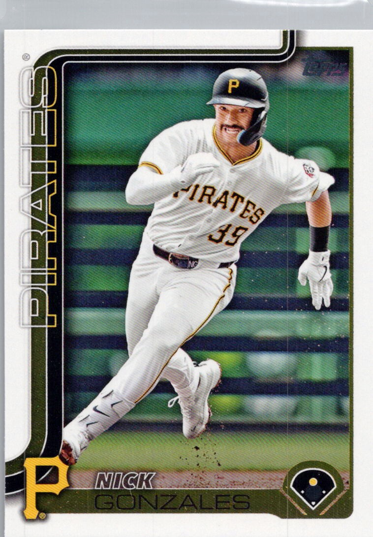 2025 Topps #542 Nick Gonzales Pittsburgh Pirates