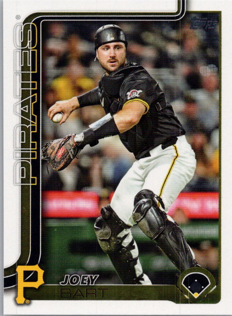 2025 Topps #480 Joey Bart Pittsburgh Pirates