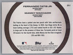 2025 Topps #DD-9 Fernando Tatis Jr. / Manny Machado Dynamic Duos San Diego Padres