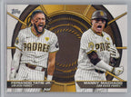 2025 Topps #DD-9 Fernando Tatis Jr. / Manny Machado Dynamic Duos San Diego Padres