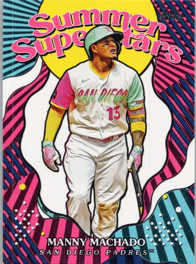 2025 Topps #SS-46 Manny Machado Summer Superstars San Diego Padres