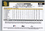 2025 Topps #568 Brandon Lockridge San Diego Padres