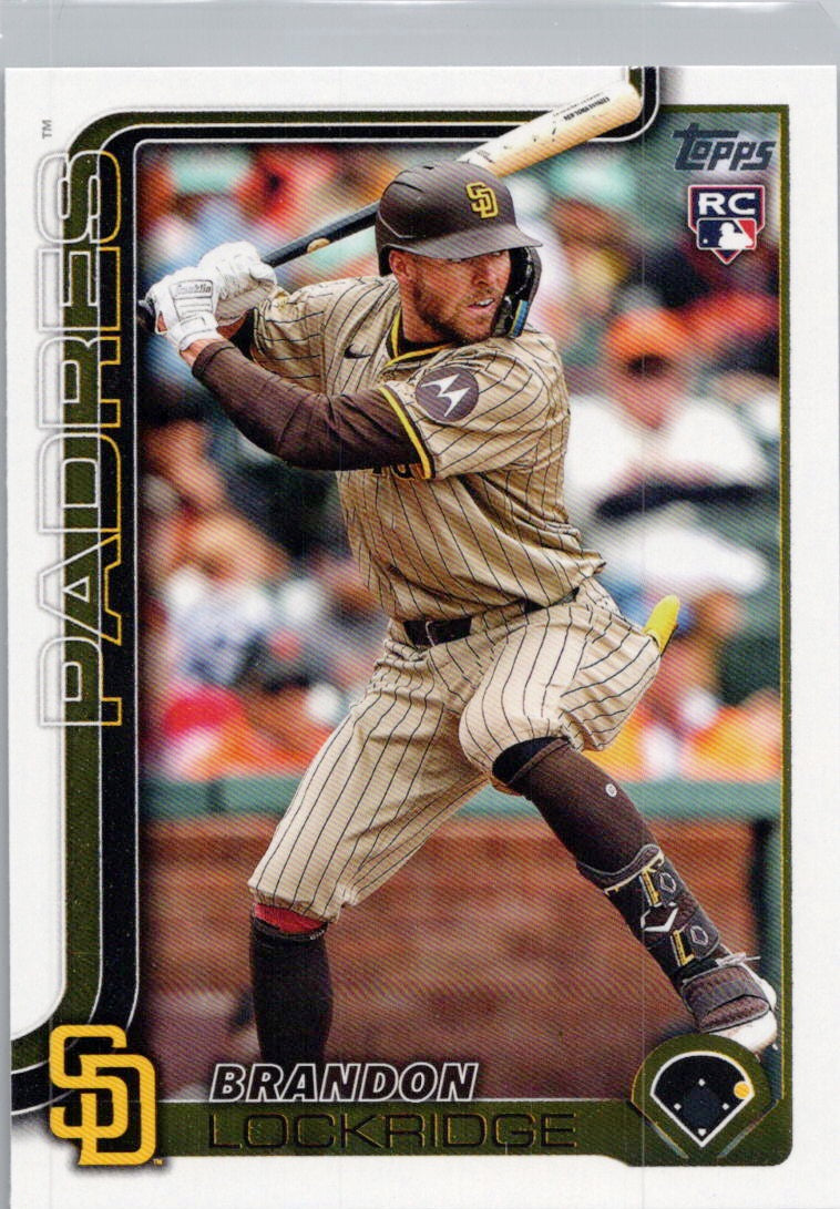 2025 Topps #568 Brandon Lockridge San Diego Padres