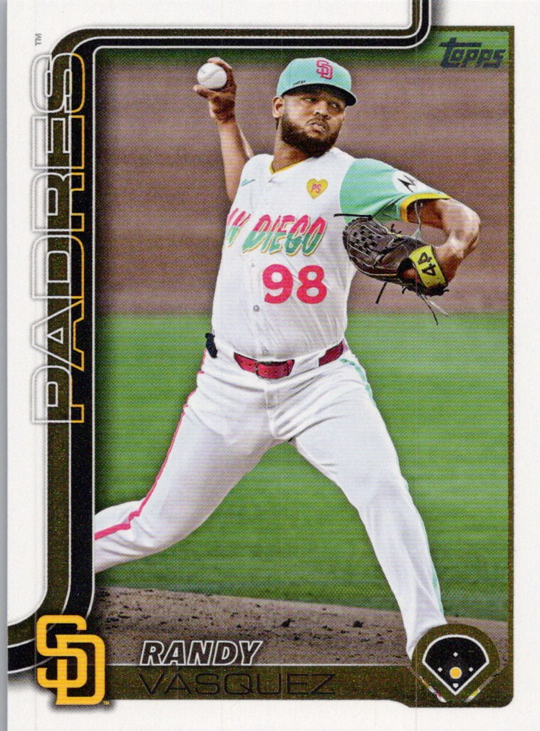 2025 Topps #456 Randy Vásquez San Diego Padres