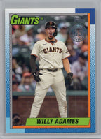 2025 Topps #90B2-38 Willy Adames 1990 Topps Baseball 35th Anniversary