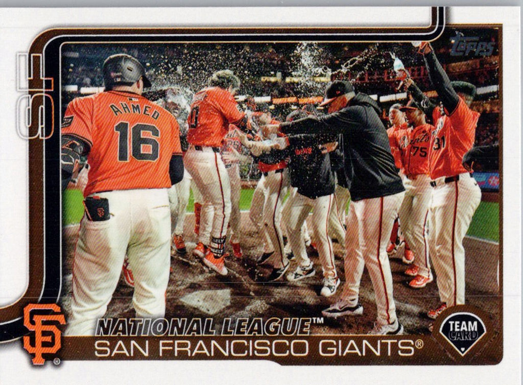 2025 Topps #514 San Francisco Giants San Francisco Giants