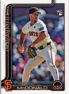 2025 Topps #357 Trevor McDonald San Francisco Giants