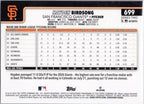 2025 Topps #699 Hayden Birdsong San Francisco Giants