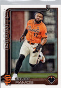 2025 Topps #527 Heliot Ramos San Francisco Giants