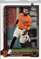 2025 Topps #527 Heliot Ramos San Francisco Giants