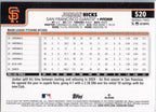 2025 Topps #520 Jordan Hicks San Francisco Giants
