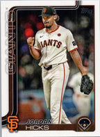 2025 Topps #520 Jordan Hicks San Francisco Giants