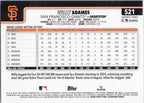 2025 Topps #521 Willy Adames San Francisco Giants