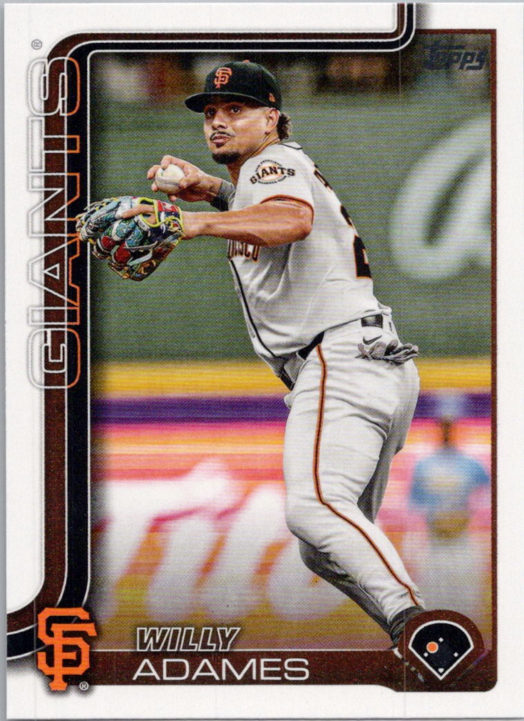 2025 Topps #521 Willy Adames San Francisco Giants