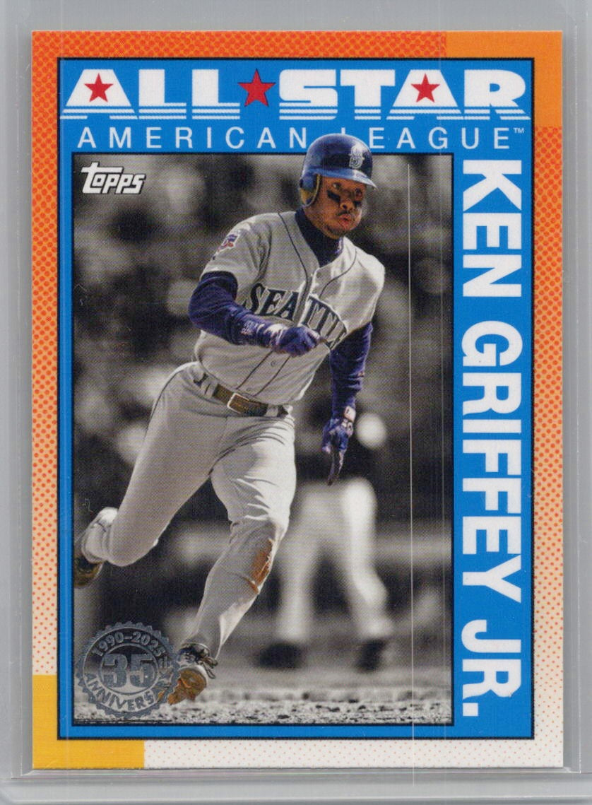 2025 Topps #90AS-34b Ken Griffey Jr. 1990 35th Anniversary All-Stars