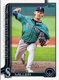 2025 Topps #358 Bryce Miller Seattle Mariners