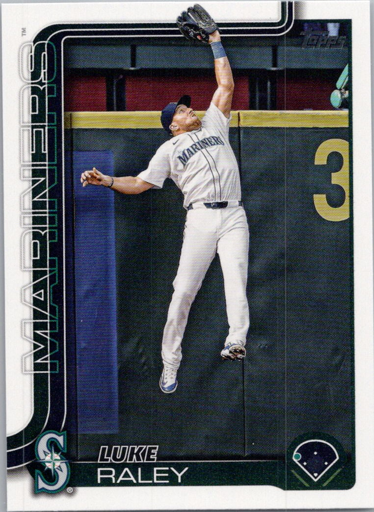2025 Topps #534 Luke Raley Seattle Mariners