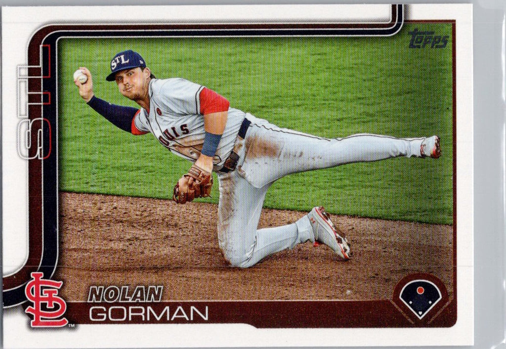 2025 Topps #510 Nolan Gorman St. Louis Cardinals