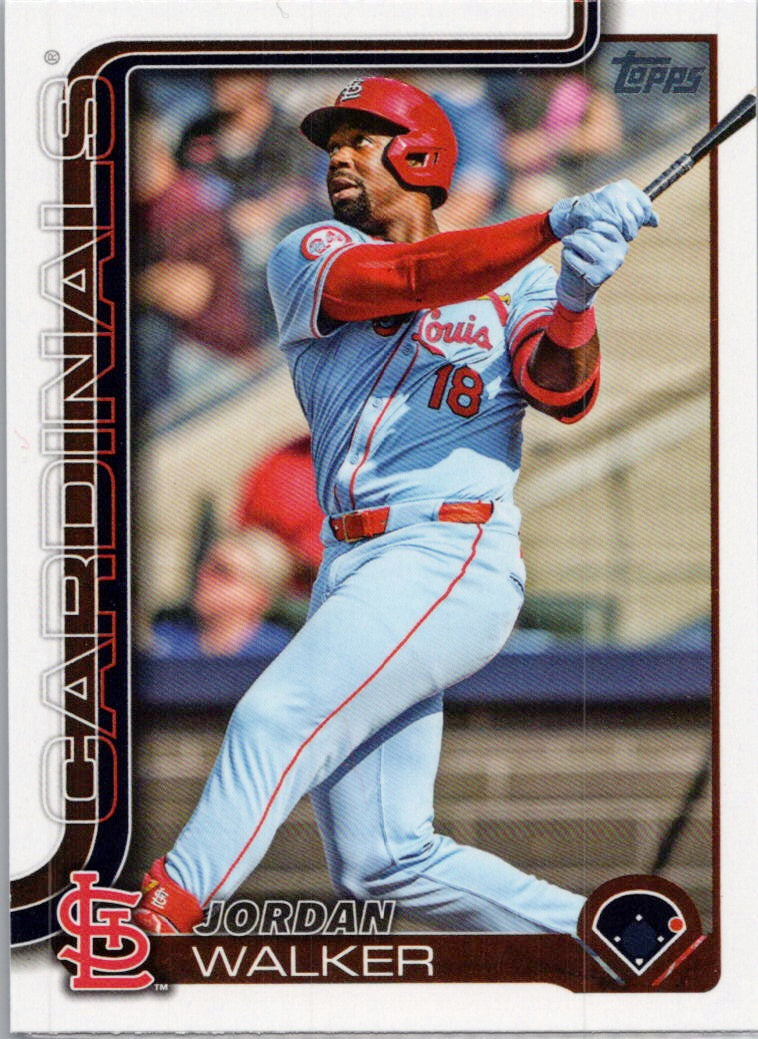 2025 Topps #485 Jordan Walker St. Louis Cardinals