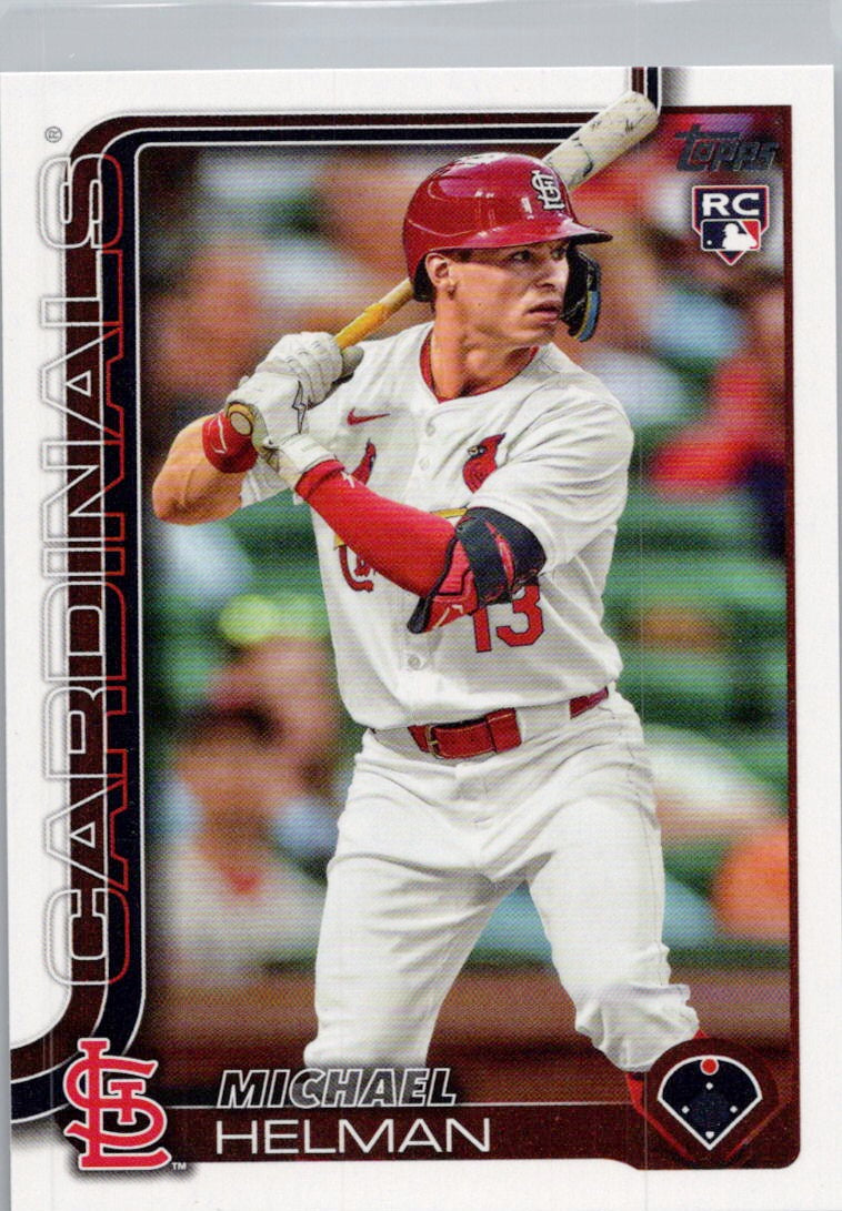 2025 Topps #418 Michael Helman St. Louis Cardinals