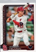 2025 Topps #418 Michael Helman St. Louis Cardinals
