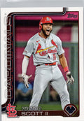 2025 Topps #551 Victor Scott II St. Louis Cardinals