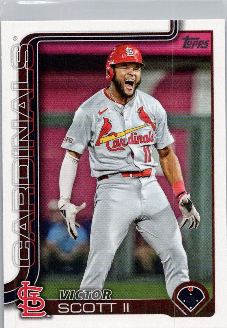 2025 Topps #551 Victor Scott II St. Louis Cardinals