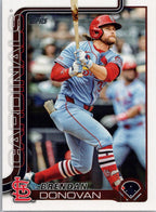 2025 Topps #416 Brendan Donovan St. Louis Cardinals