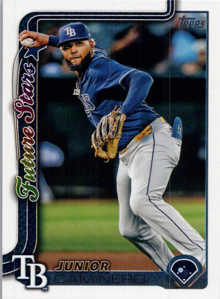 2025 Topps #477 Junior Caminero Tampa Bay Rays