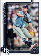2025 Topps #492 Shane McClanahan Tampa Bay Rays